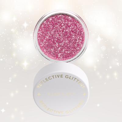 Kiara Sky Nail Art - Reflective Loose Glitter - Flirty Flamingo - Nail Art at Beyond Polish
