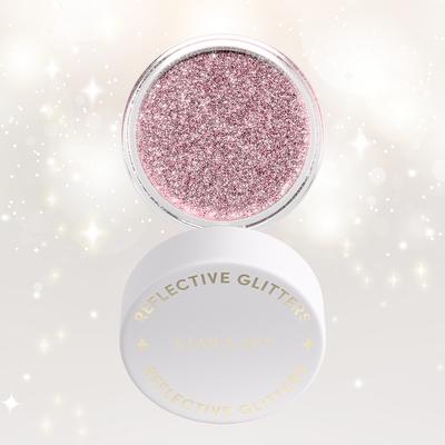 Kiara Sky Nail Art - Reflective Loose Glitter - Rosé Fizz - Nail Art at Beyond Polish