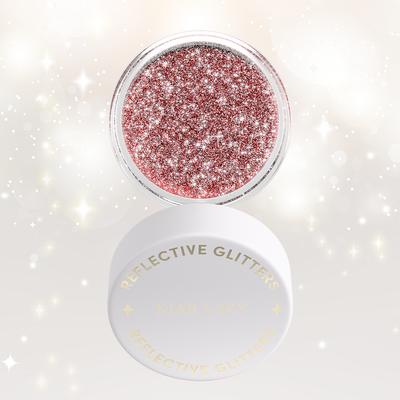 Kiara Sky Nail Art - Reflective Loose Glitter - Ruby Stardust - Nail Art at Beyond Polish
