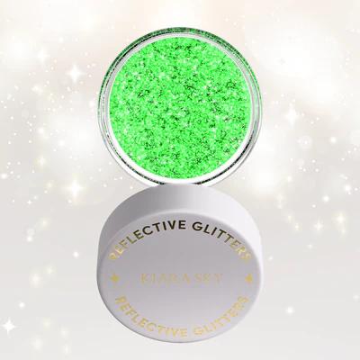 Kiara Sky Nail Art - Reflective Loose Glitter - Sparkling Mojito - Nail Art at Beyond Polish