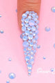 Kiara Sky Nail Art - Rhinestones - Ocean Eyes - Nail Art at Beyond Polish