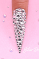 Kiara Sky Nail Art - Rhinestones - Silver Dollar - Nail Art at Beyond Polish