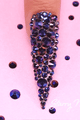 Kiara Sky Nail Art - Rhinestones - Starry Night - Nail Art at Beyond Polish