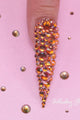 Kiara Sky Nail Art - Rhinestones - Whiskey Business - Nail Art at Beyond Polish