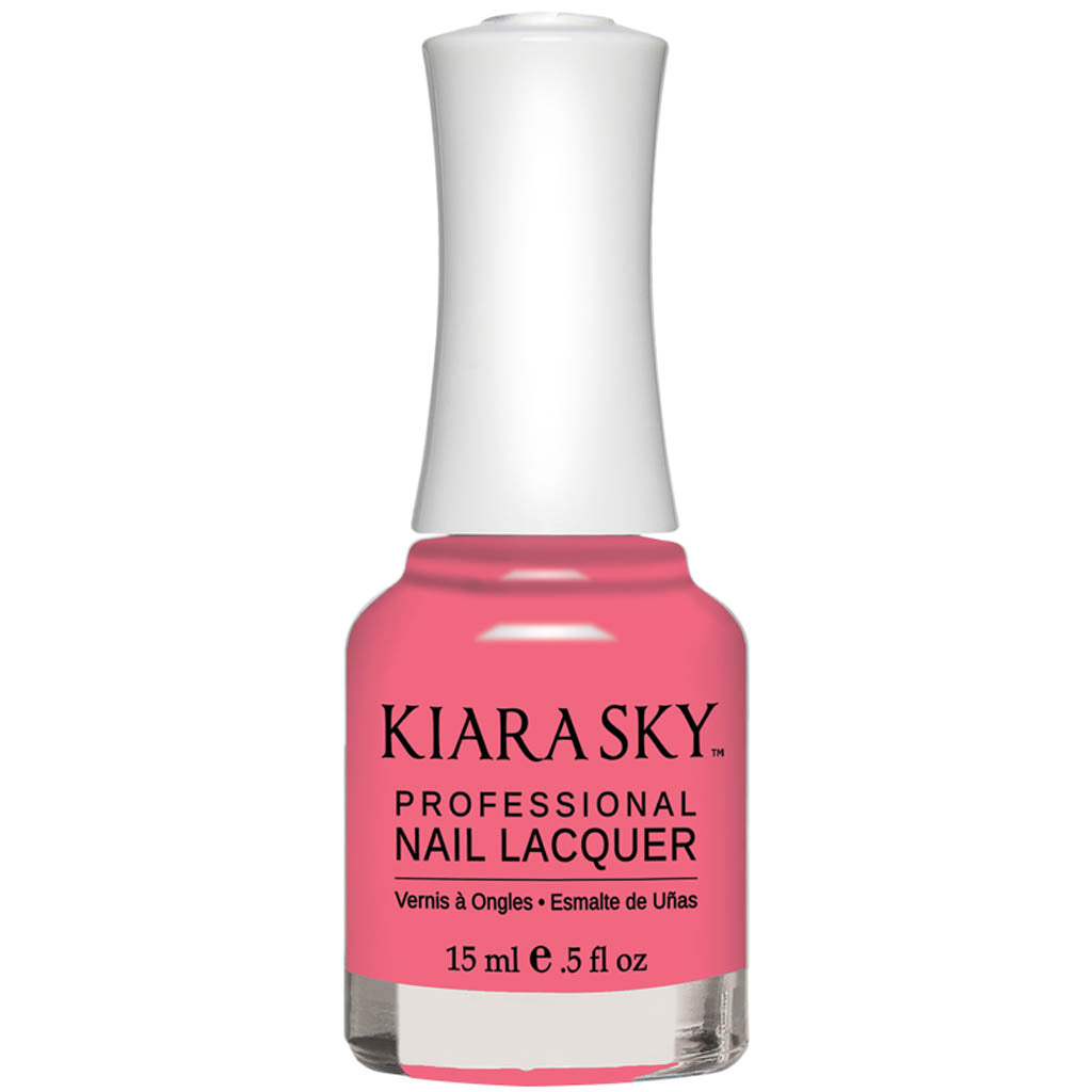 Kiara Sky - Nail Lacquer - Grapefruit Cosmo 0.5 oz - #N615 - Nail Lacquer at Beyond Polish