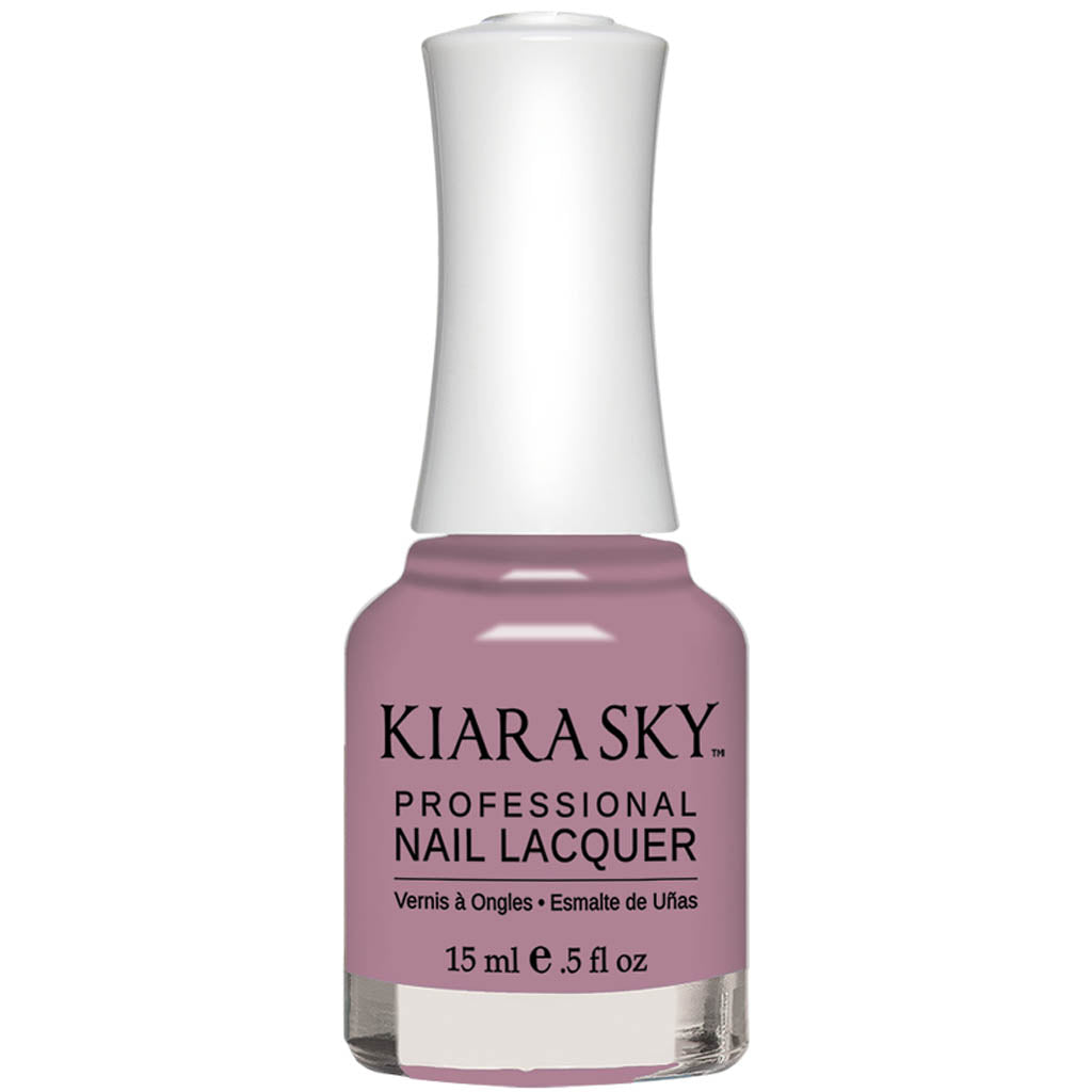 Kiara Sky - Nail Lacquer - Mauve A Lil' Closer 0.5 oz - #N597 - Nail Lacquer at Beyond Polish