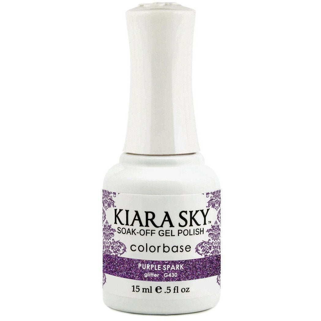 Kiara Sky - Purple Spark 0.5 oz - #G430 - Gel Polish at Beyond Polish