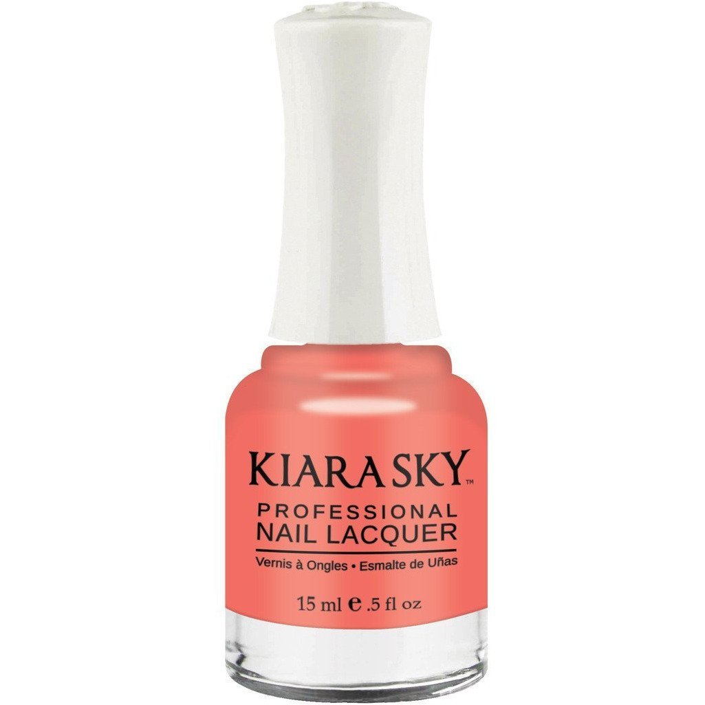 Kiara Sky - Romantic Coral 0.5 oz - #N490 - Nail Lacquer at Beyond Polish