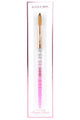Kiara Sky Tools - 100% Kolinsky Acrylic Brush Size 10 - Pink - Acrylic at Beyond Polish