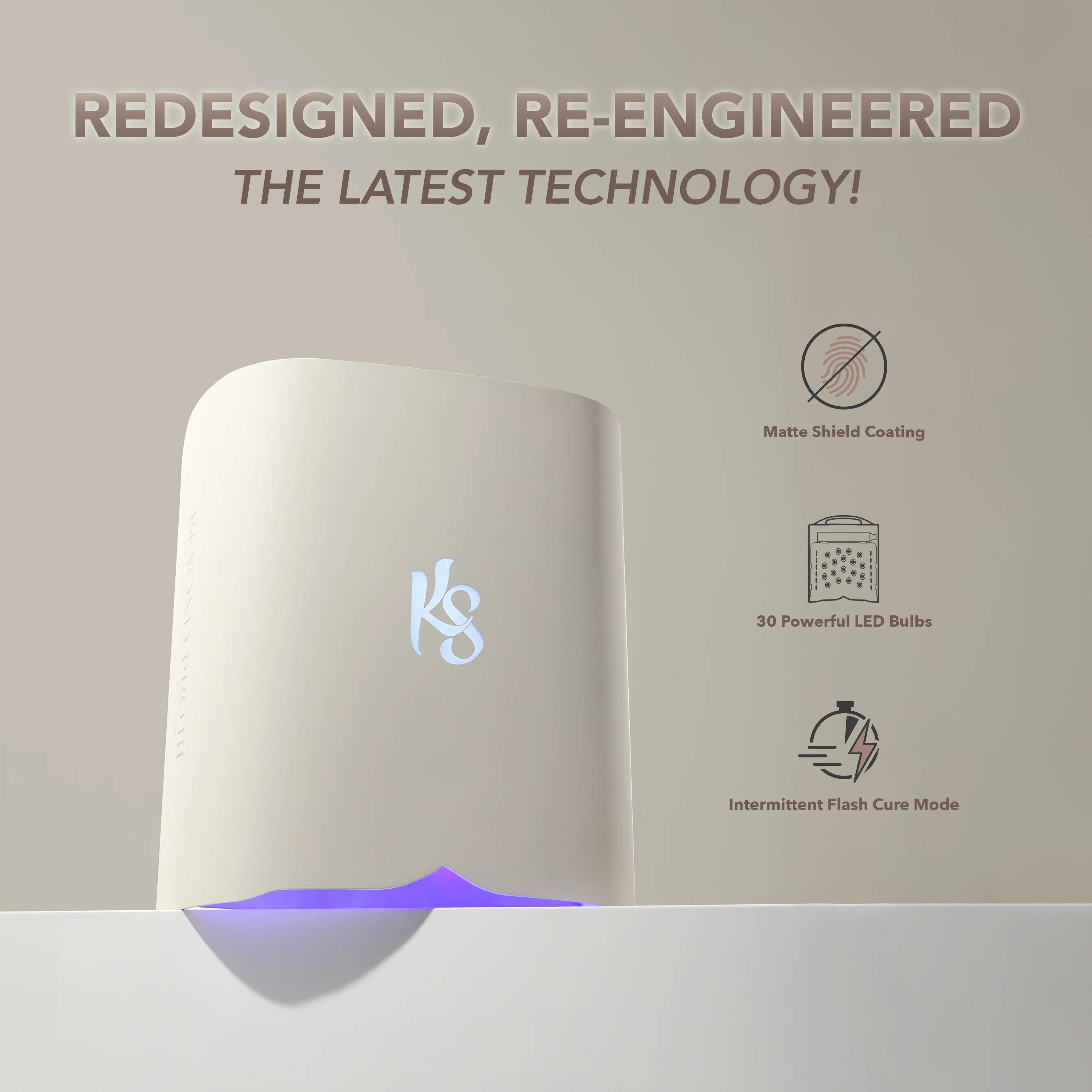 Kiara Sky Tools - Beyond Pro Rechargeable Led Lamp Volume III - Lavander - Manicure & Pedicure Tools at Beyond Polish