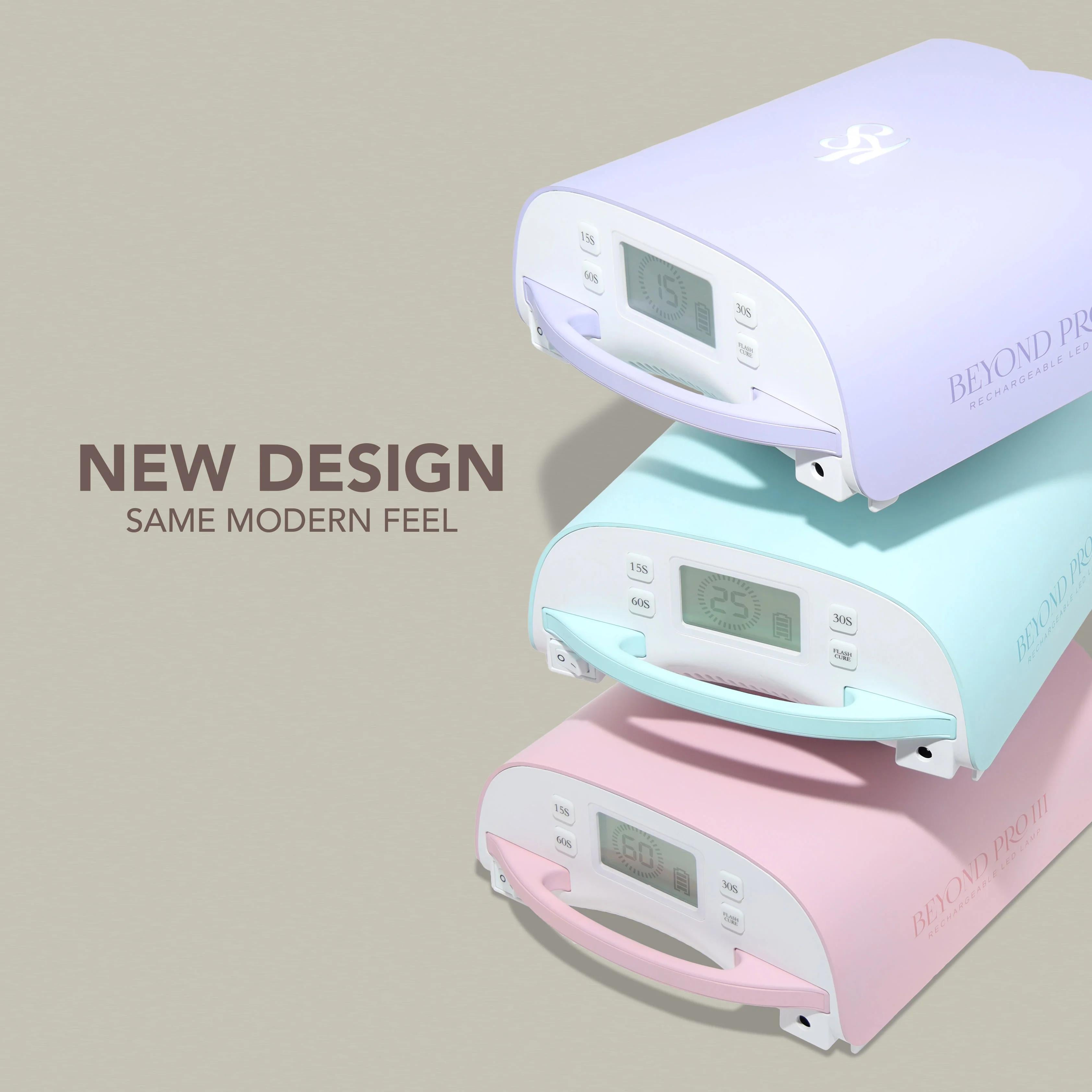 Kiara Sky Tools - Beyond Pro Rechargeable Led Lamp Volume III - Lavander - Manicure & Pedicure Tools at Beyond Polish