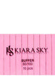 Kiara Sky Tools - Pink Buffer 80/100 GRIT (10 pc) - Manicure & Pedicure Tools at Beyond Polish