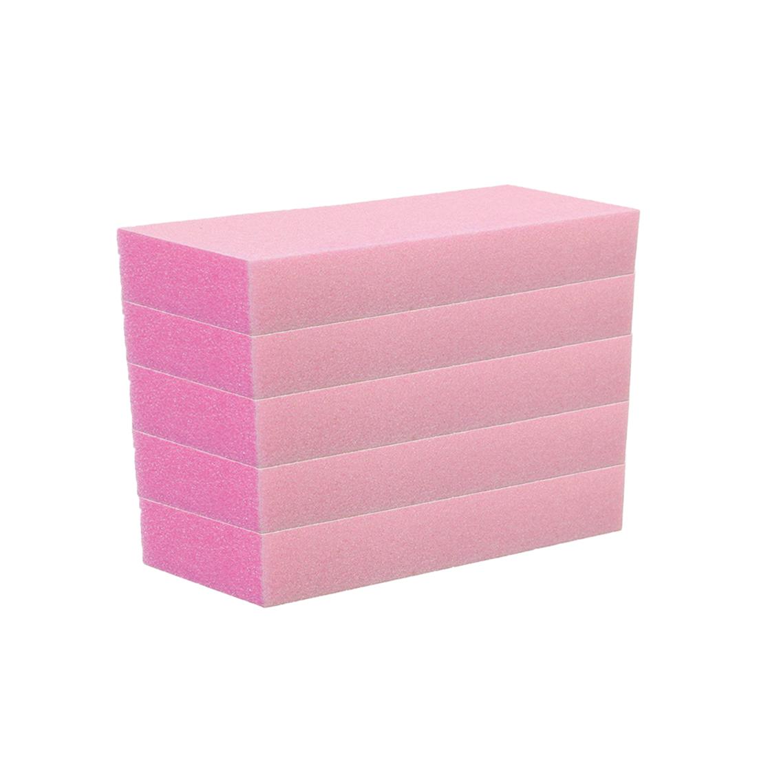 Kiara Sky Tools - Pink Buffer 80/100 GRIT (5 pc) - Manicure & Pedicure Tools at Beyond Polish