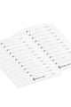 Kiara Sky Tools - White Nail File 80/80 GRIT - Half Moon (25 pc) - Manicure & Pedicure Tools at Beyond Polish