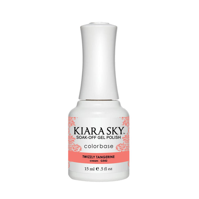 Kiara Sky - Twizzly Tangerine 0.5 oz - #G542 - Gel Polish at Beyond Polish