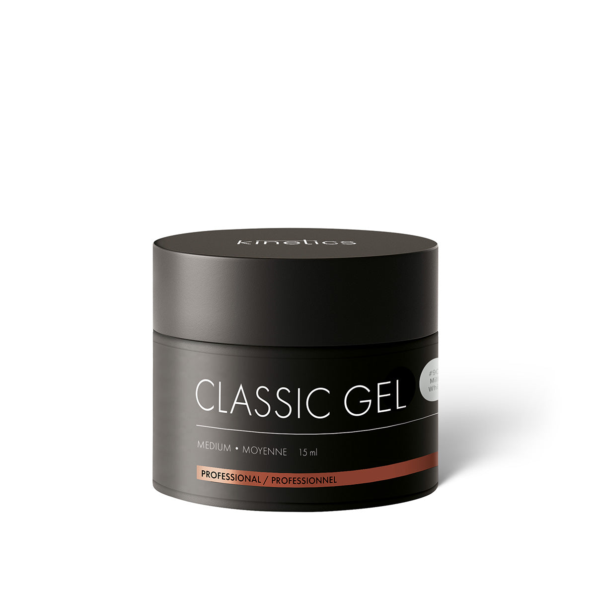 Kinetics Classic Gel - Medium #906 Milky White 15ml - Nail Extensions at Beyond Polish