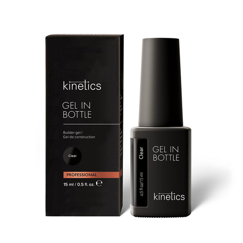 Kinetics Gel In Bottle Builder Gel - Clear 15ml