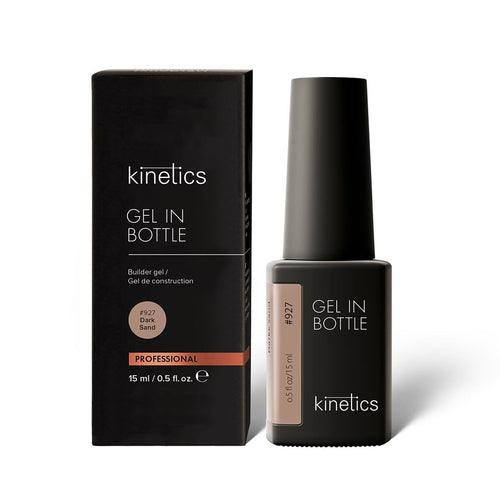 Kinetics Gel In Bottle Builder Gel - Dark Sand #927 15ml