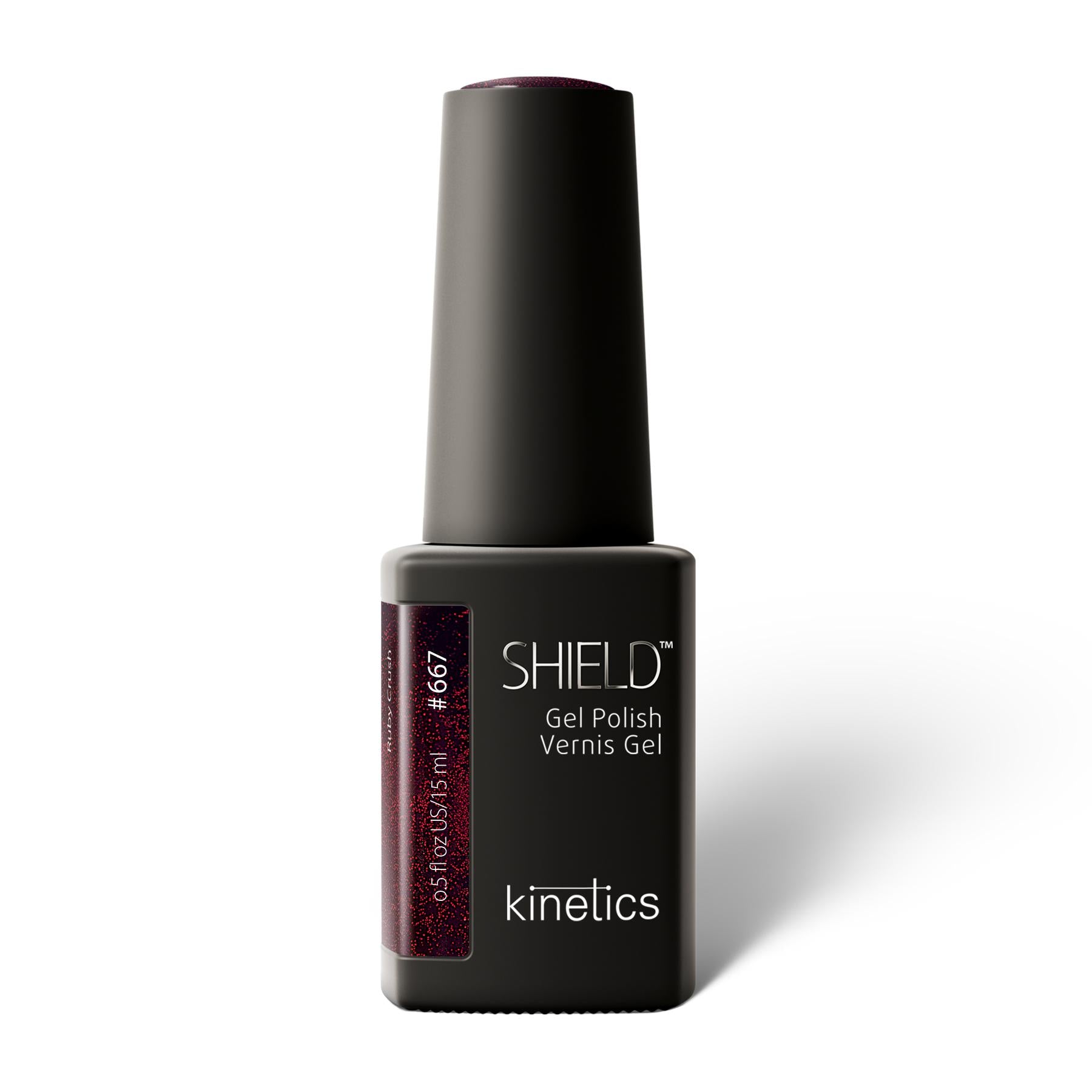 Kinetics Shield Gel Polish - Ruby Crush #667 - Gel Polish at Beyond Polish