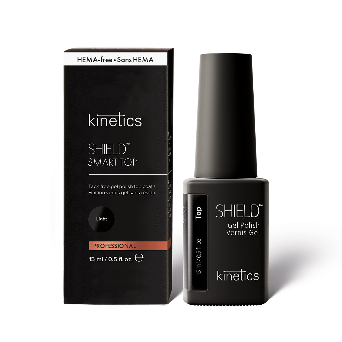 Kinetics - Shield Smart Top Light - Top & Base Coats at Beyond Polish