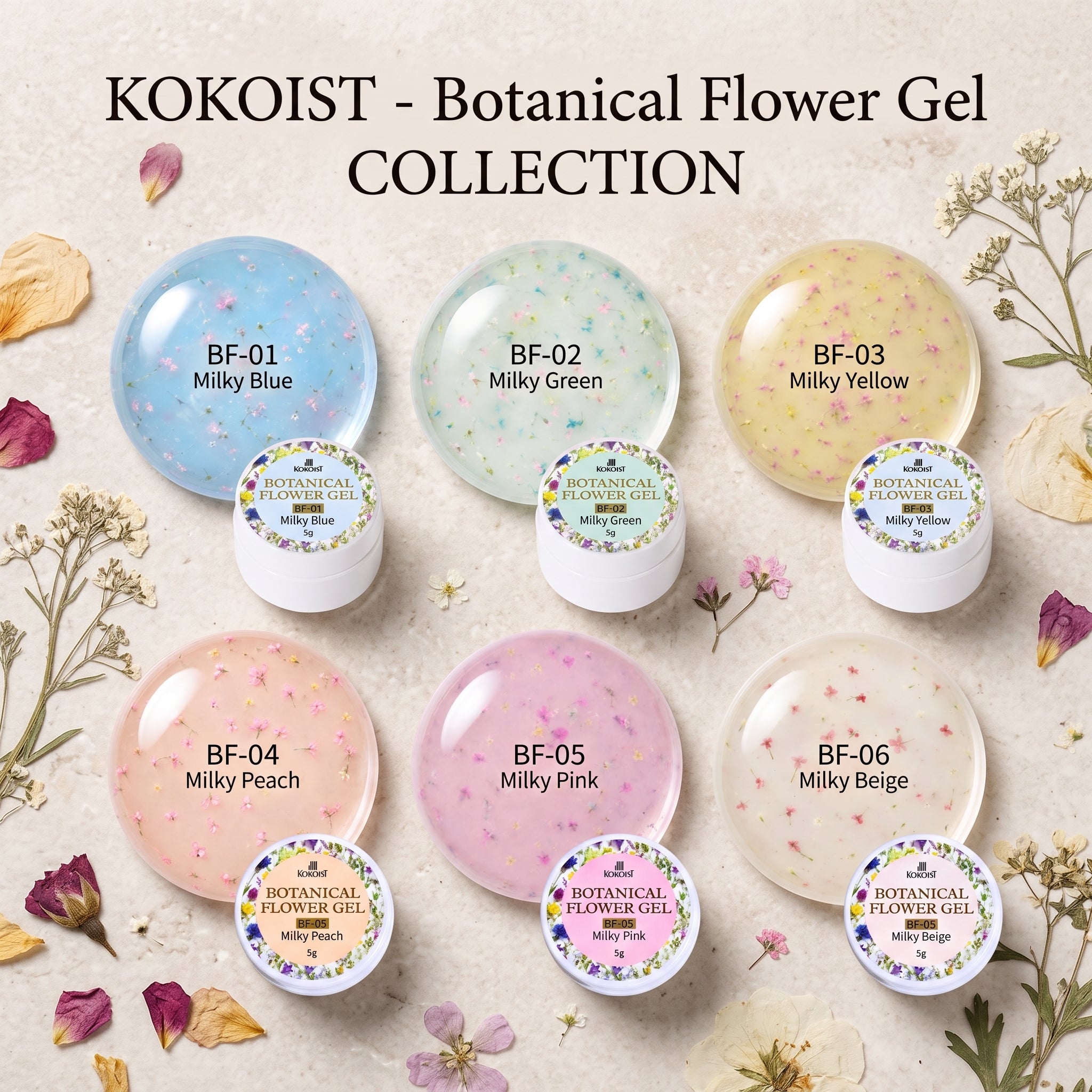 Kokoist - BOTANICAL FLOWER GEL - Gel Polish at Beyond Polish