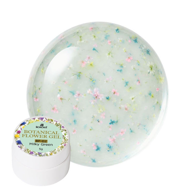 Kokoist - Botanical Flower Gel Milky Green - Gel Polish at Beyond Polish