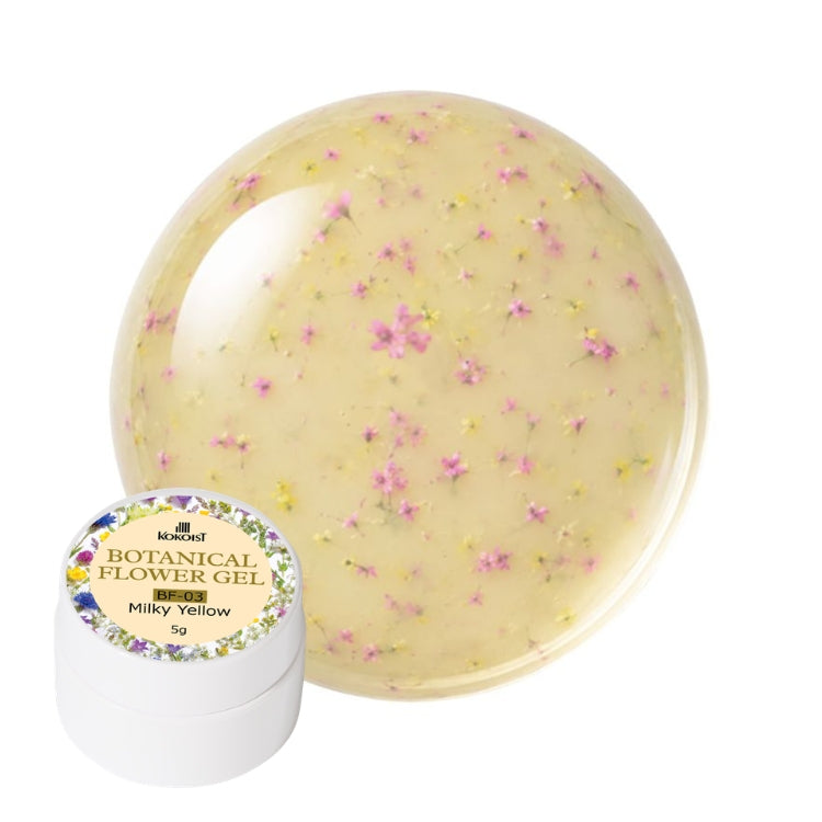 Kokoist - Botanical Flower Gel Milky Yellow - Gel Polish at Beyond Polish