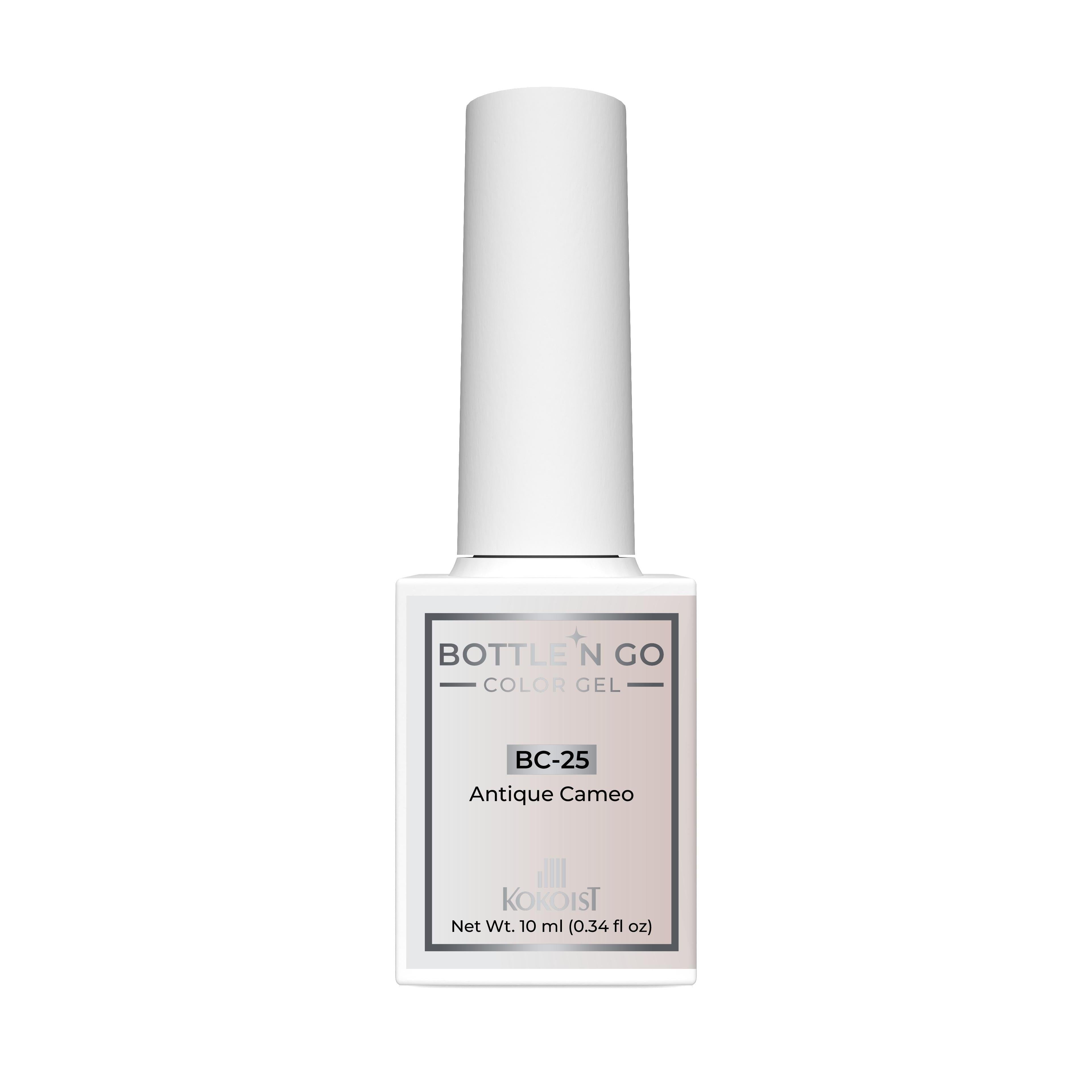 Kokoist Bottle 'N Go Color Gel - Antique Cameo - Gel Polish at Beyond Polish