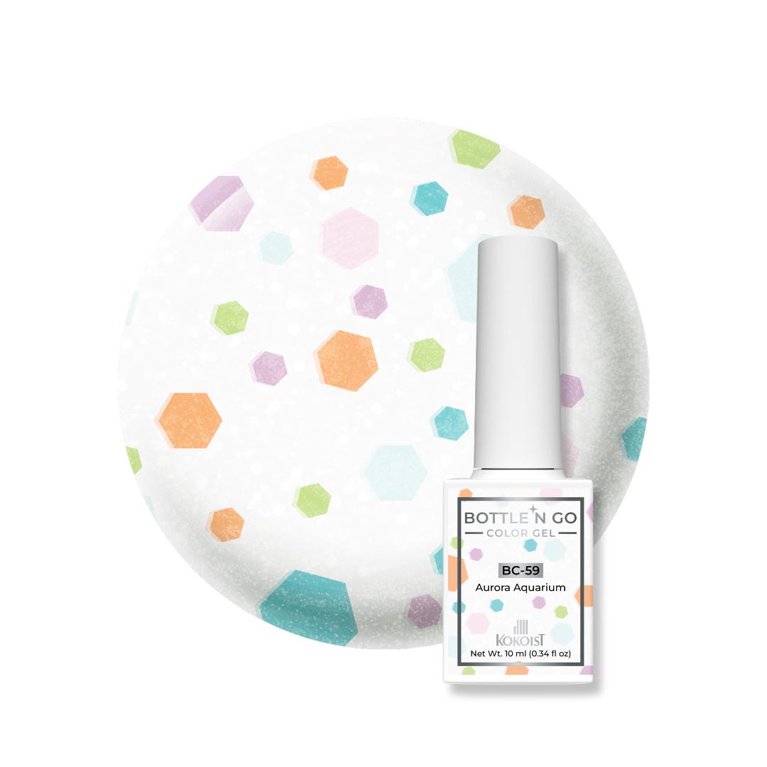 Kokoist Bottle N' Go Color Gel - Aurora Aquarium - Gel Polish at Beyond Polish