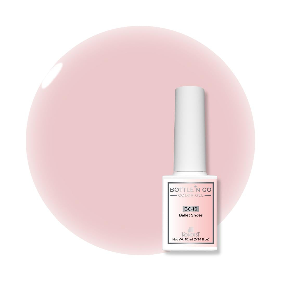 Kokoist Bottle 'N Go Color Gel - Ballet Shoes - Gel Polish at Beyond Polish