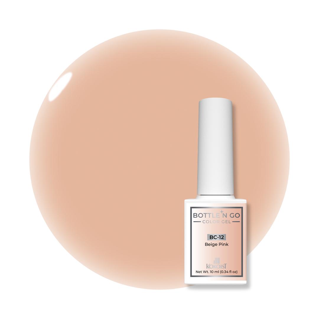 Kokoist Bottle 'N Go Color Gel - Beige Pink - Gel Polish at Beyond Polish