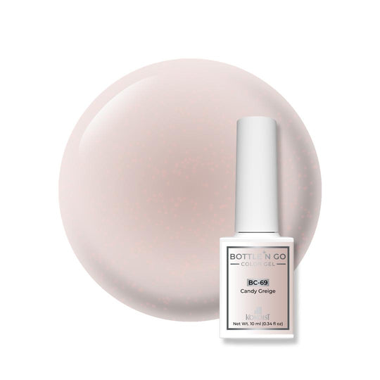 Kokoist Bottle N' Go Color Gel - Candy Greige - Gel Polish at Beyond Polish