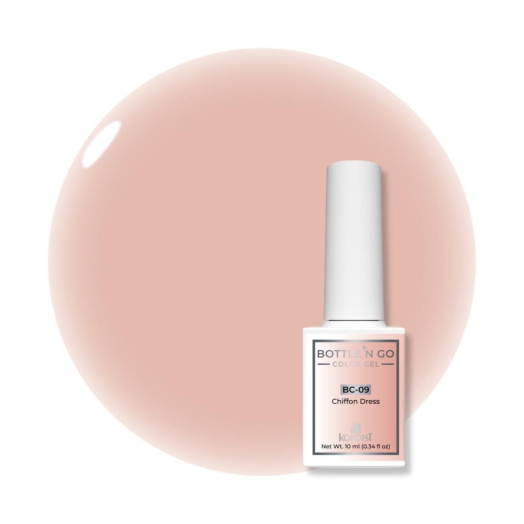 Kokoist Bottle 'N Go Color Gel - Chiffon Dress - Gel Polish at Beyond Polish