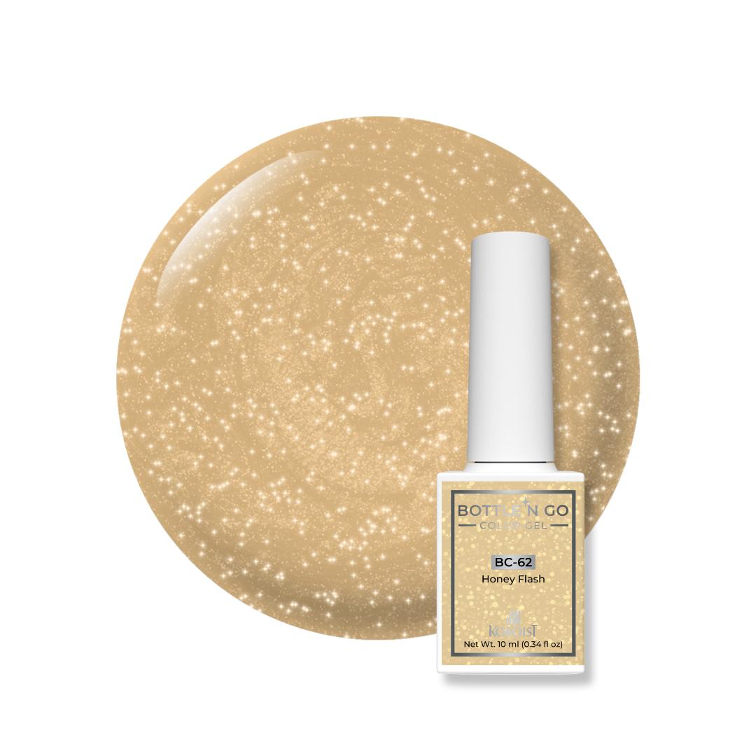 Kokoist Bottle N' Go Color Gel - Honey Flash - Gel Polish at Beyond Polish