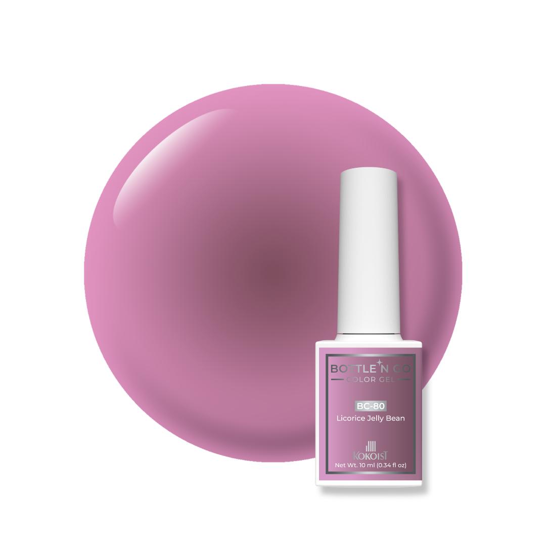 Kokoist Bottle N' Go Color Gel - Licorice Jelly Bean - Gel Polish at Beyond Polish