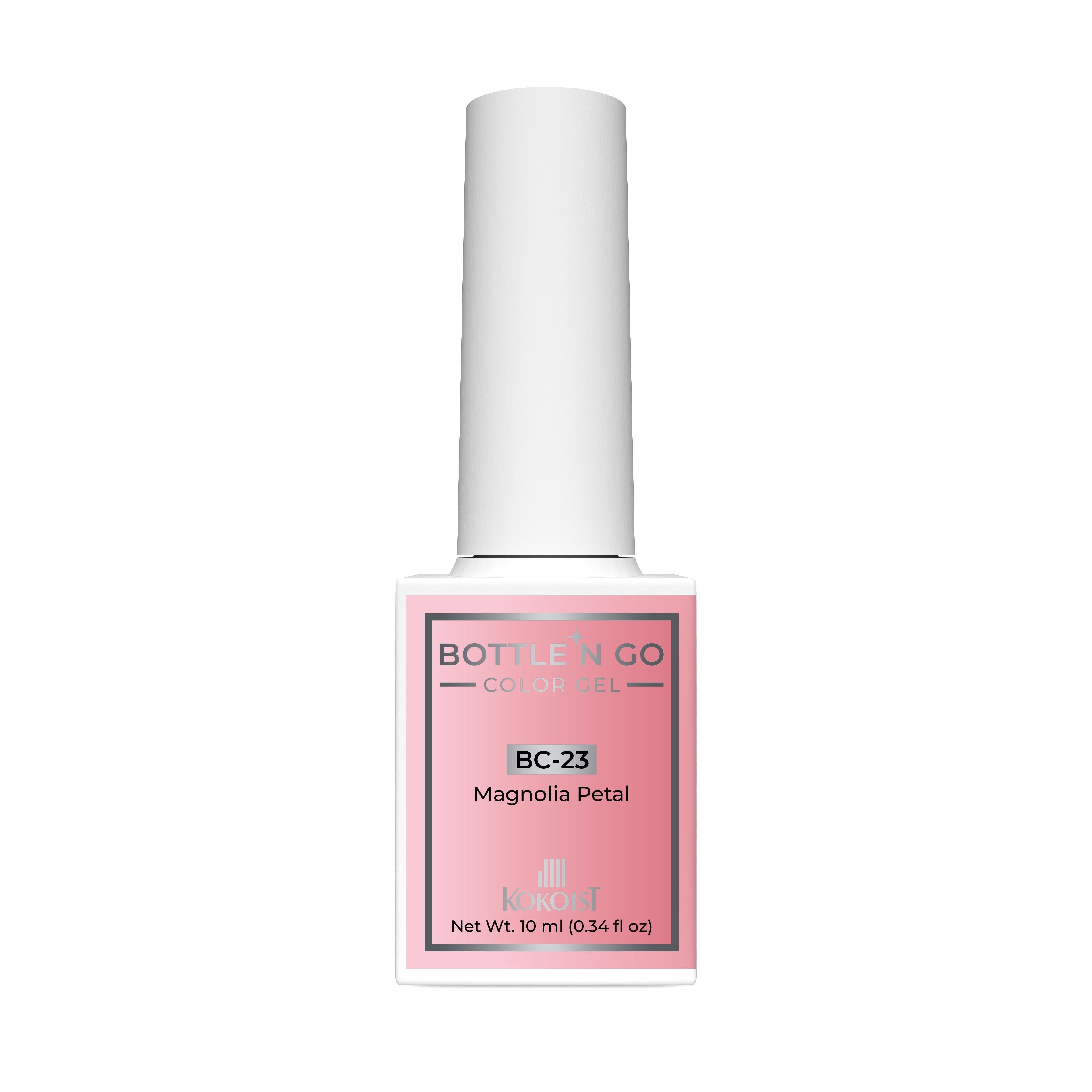 Kokoist Bottle 'N Go Color Gel - Magnolia Petal - Gel Polish at Beyond Polish