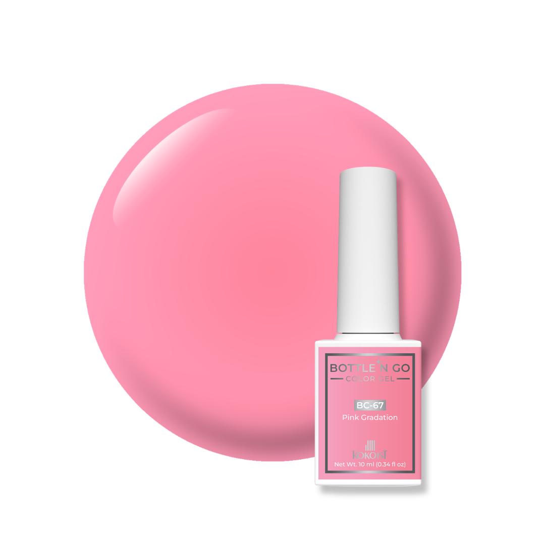 Kokoist Bottle N' Go Color Gel - Pink Gradation - Gel Polish at Beyond Polish