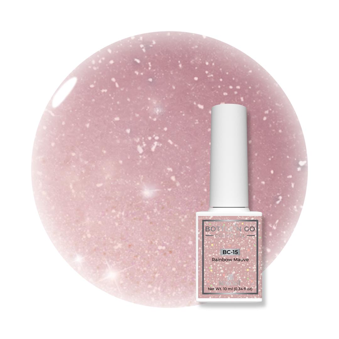 Kokoist Bottle 'N Go Color Gel - Rainbow Mauve - Gel Polish at Beyond Polish