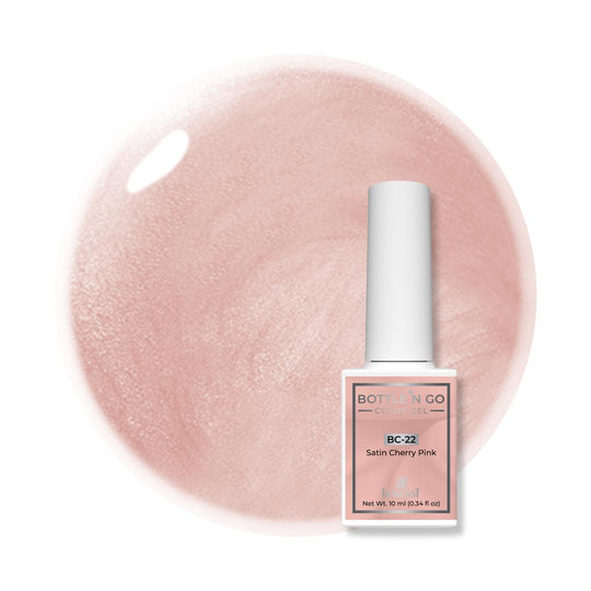 Kokoist Bottle 'N Go Color Gel - Satin Cherry Pink - Gel Polish at Beyond Polish