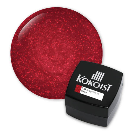 Kokoist - Color Gel - Rouge Micro Glitter 2.5g - #E-85 - Gel Polish at Beyond Polish