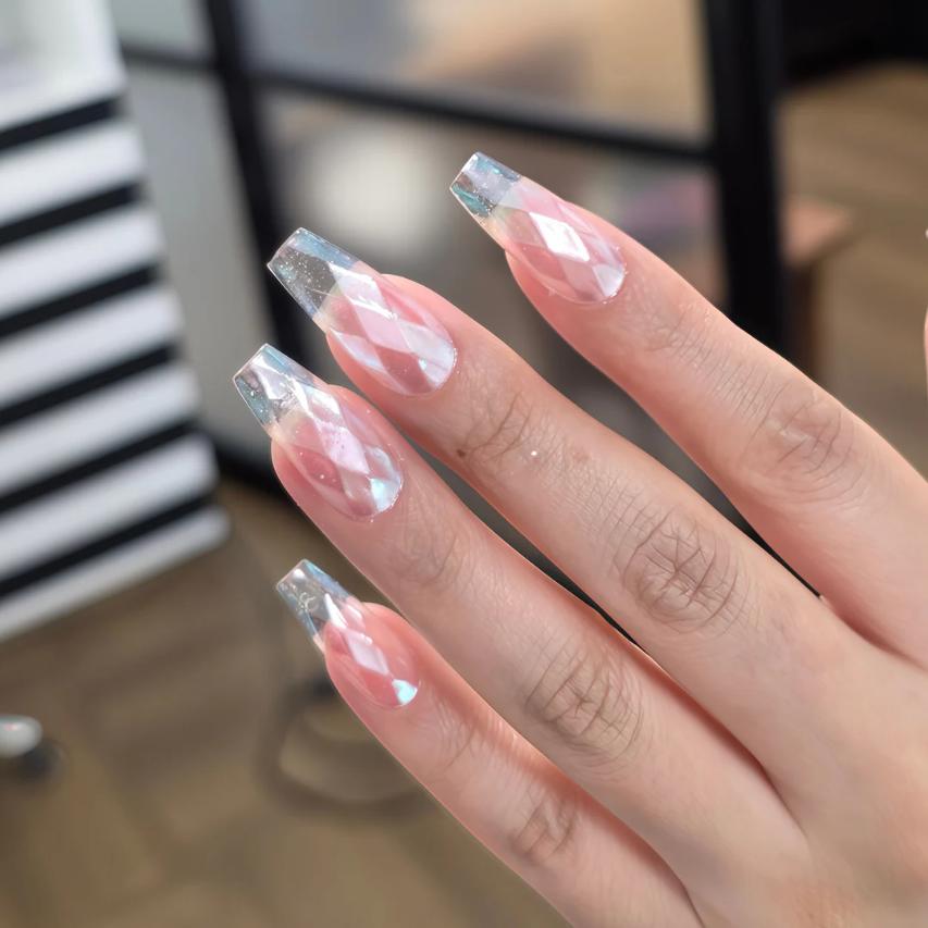 Kokoist - Gelip Extensions - Prism Cut Coffin Crazy Gelip - Nail Extensions at Beyond Polish