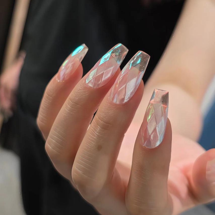 Kokoist - Gelip Extensions - Prism Cut Coffin Crazy Gelip - Nail Extensions at Beyond Polish