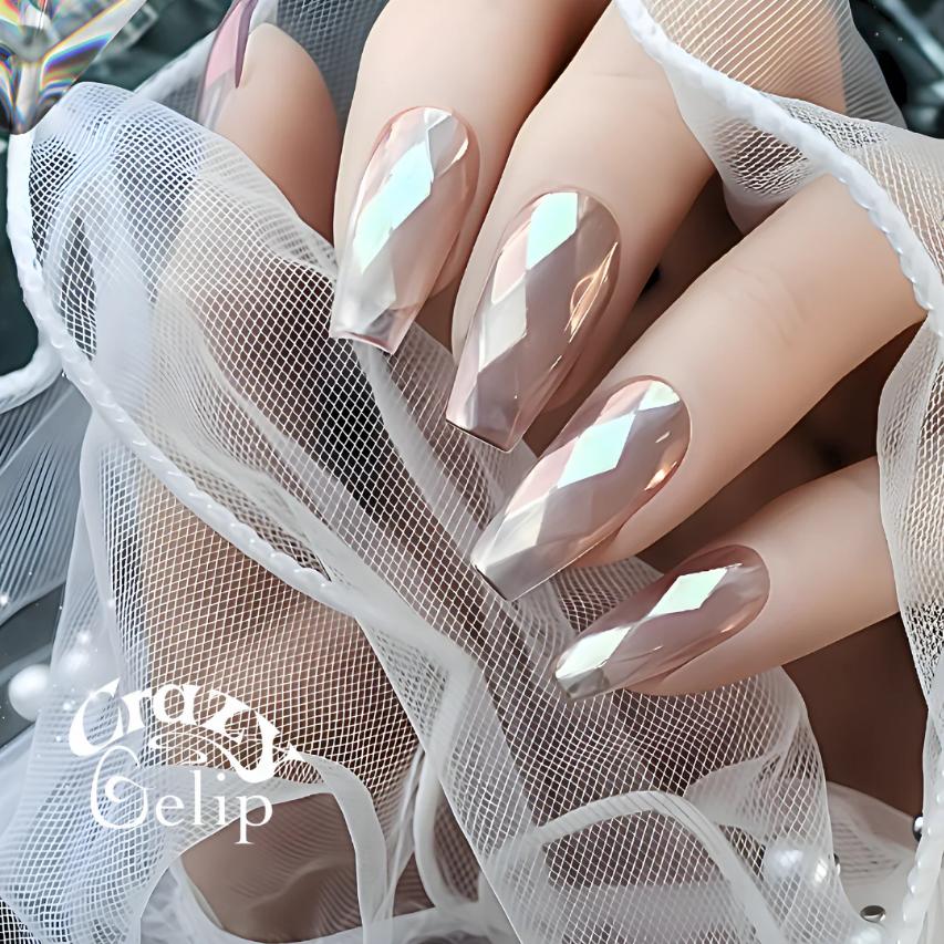 Kokoist - Gelip Extensions - Prism Cut Coffin Crazy Gelip - Nail Extensions at Beyond Polish