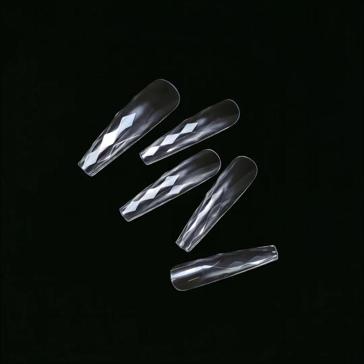 Kokoist - Gelip Extensions - Prism Cut Coffin Max Crazy Gelip - Nail Extensions at Beyond Polish