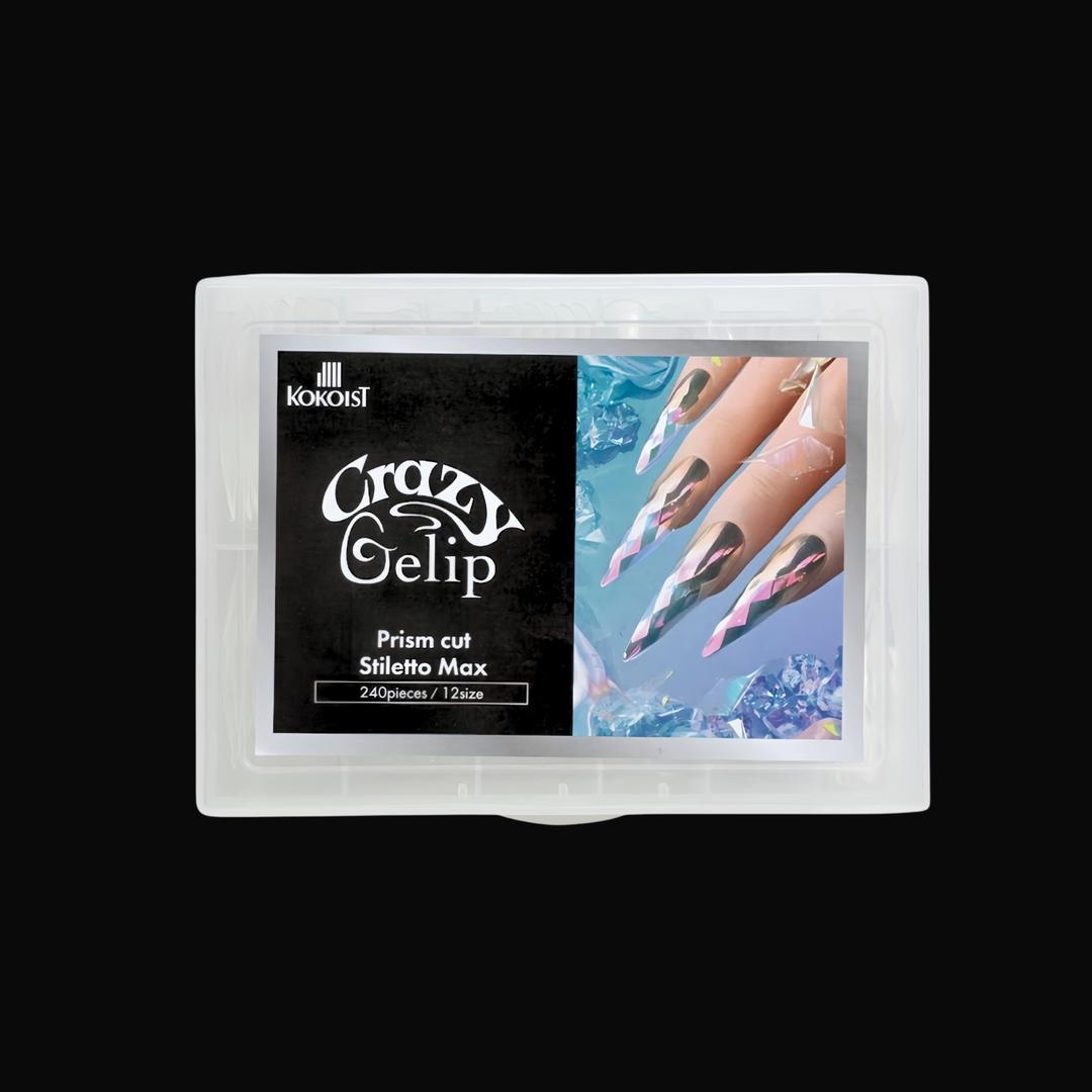 Kokoist - Gelip Extensions - Prism Cut Stileto Max Crazy Gelip - Nail Extensions at Beyond Polish