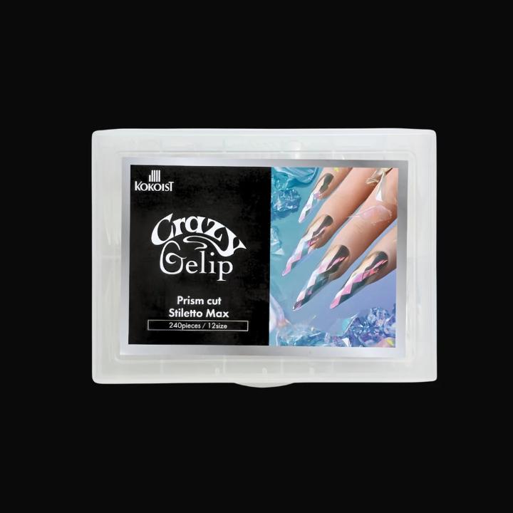 Kokoist - Gelip Extensions - Prism Cut Stiletto Max Crazy Gelip - Nail Extensions at Beyond Polish