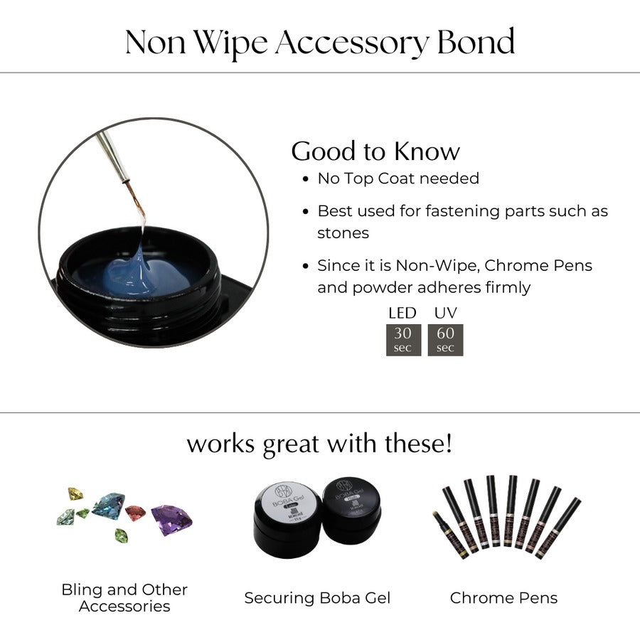 Kokoist - Non-Wipe Accessory Bond 4g - Nail Art at Beyond Polish