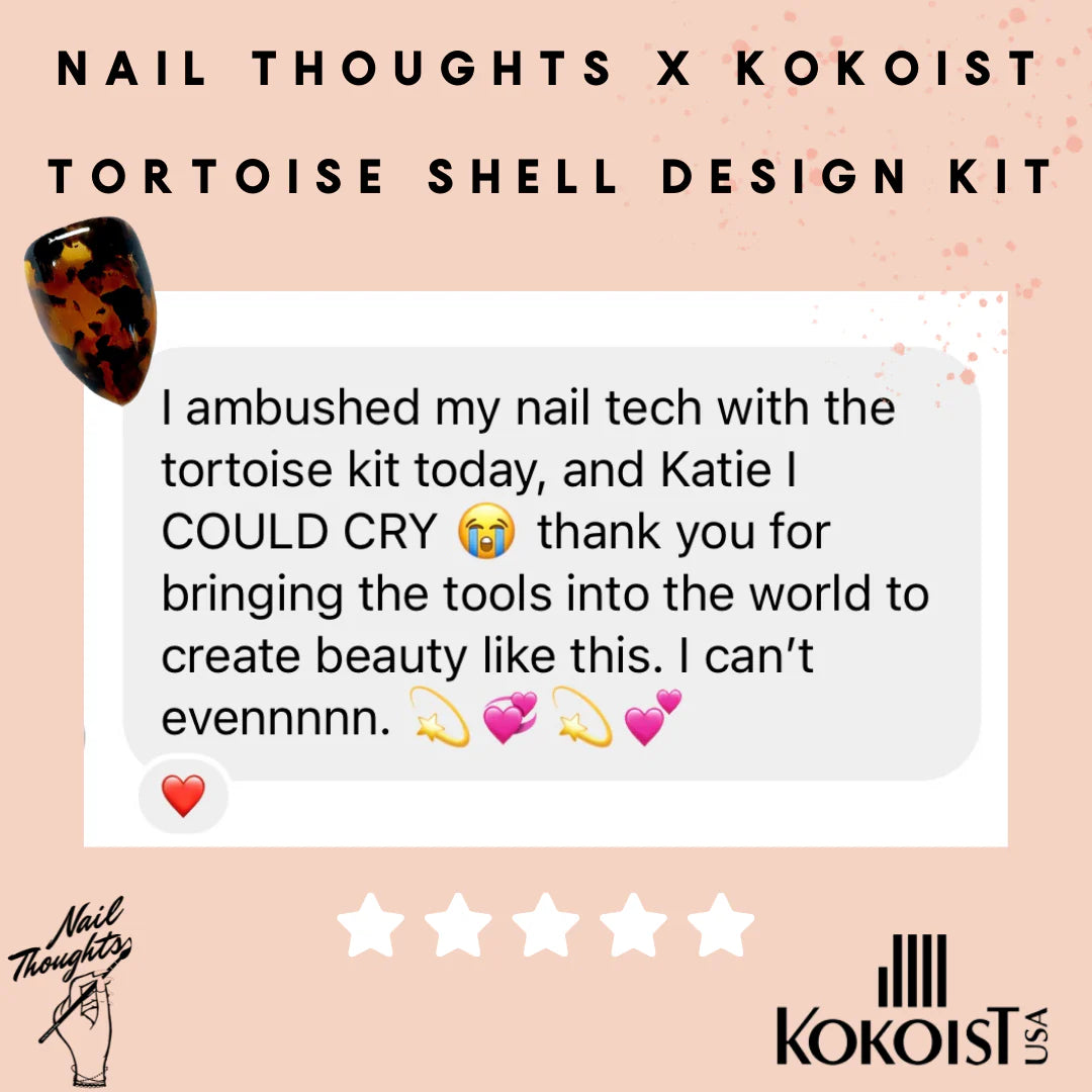 Kokoist - Tortoise Shell Design Kit - Gel Polish at Beyond Polish