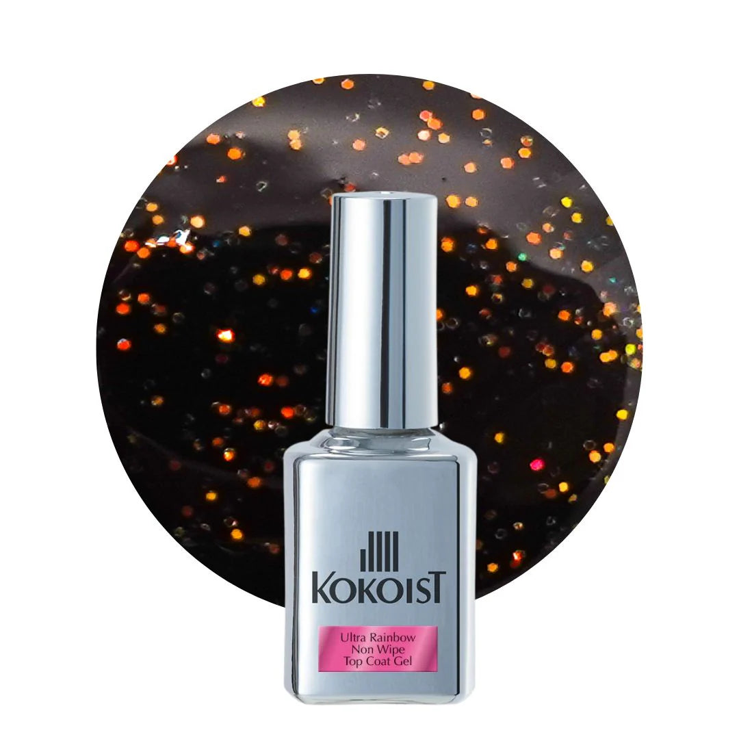 Kokoist - Ultra Rainbow Non Wipe Top Coat Gel 15ml - #G000290 - Top & Base Coats at Beyond Polish