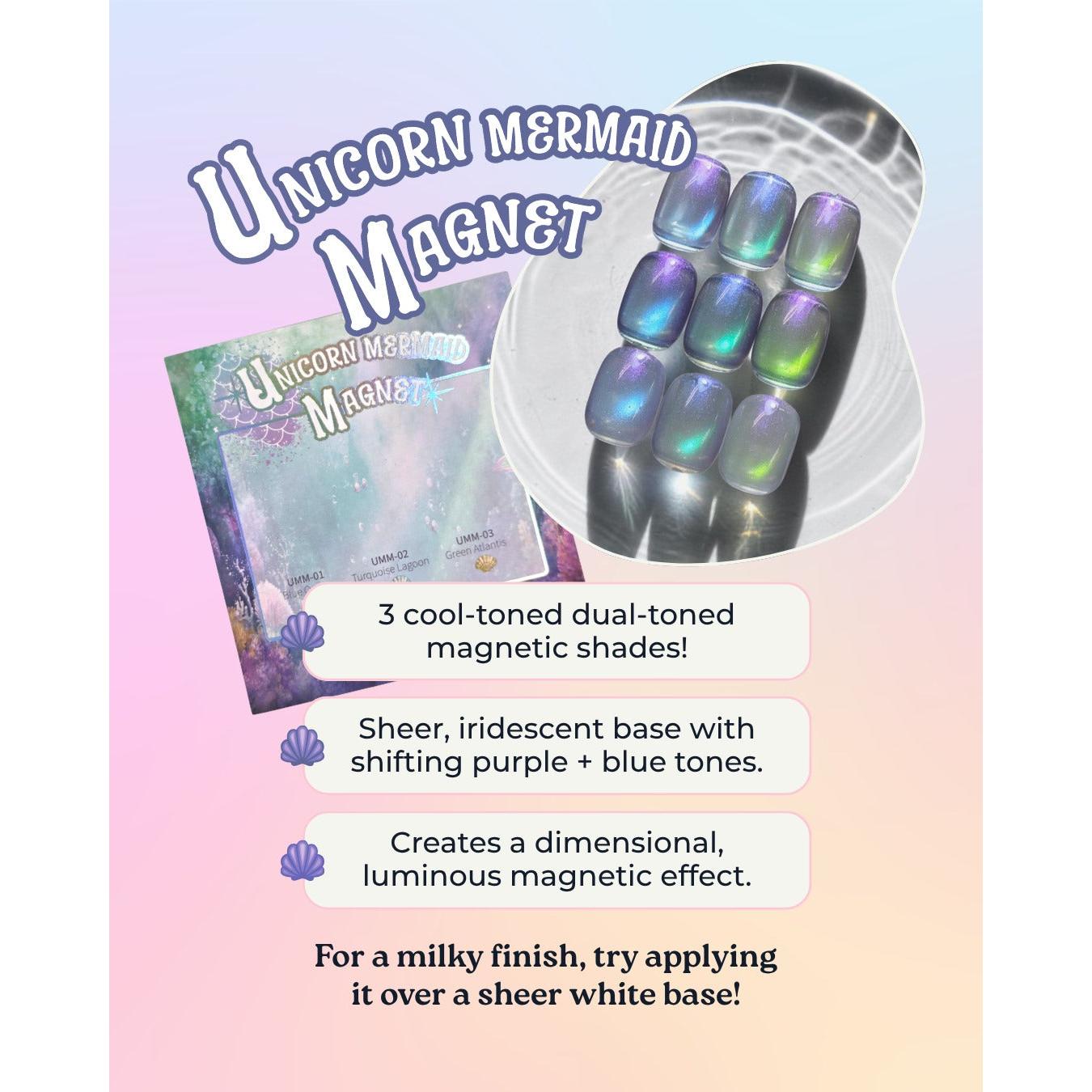 Kokoist - Unicorn Mermaid Magnet - Blue Ocean - #UMM-01 - Gel Polish at Beyond Polish